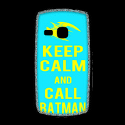 Coque Samsung Galaxy Young Keep Calm Batman Cyan