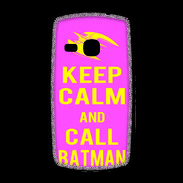 Coque Samsung Galaxy Young Keep Calm Call Batman Rose