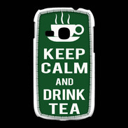 Coque Samsung Galaxy Young Keep Calm Drink Tea Vert