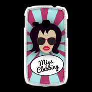 Coque Samsung Galaxy Young Miss Clubbing Brune