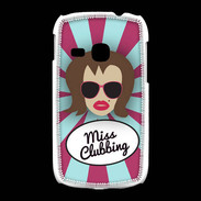 Coque Samsung Galaxy Young Miss Clubbing Chatain