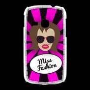 Coque Samsung Galaxy Young Miss Fashion Chatain
