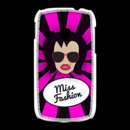 Coque Samsung Galaxy Young Miss Fashion Brune