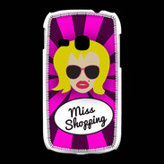 Coque Samsung Galaxy Young Miss Shopping Blonde