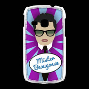 Coque Samsung Galaxy Young Mister Beau gosse Brun