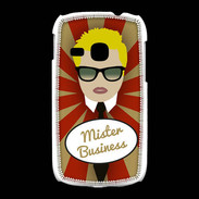 Coque Samsung Galaxy Young Mister Business Blond