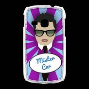 Coque Samsung Galaxy Young Mister Car Brun