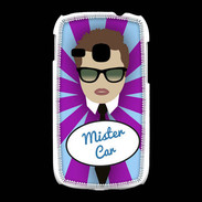 Coque Samsung Galaxy Young Mister Car Chatain
