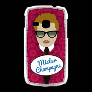 Coque Samsung Galaxy Young Mister Champagne Roux