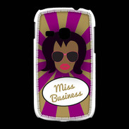 Coque Samsung Galaxy Young Miss business Black