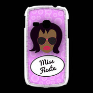 Coque Samsung Galaxy Young Miss Fiesta Black
