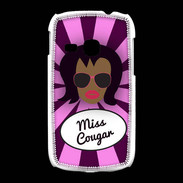 Coque Samsung Galaxy Young Miss Cougar Black