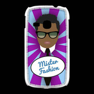 Coque Samsung Galaxy Young Mister Fashion Black