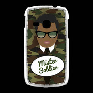 Coque Samsung Galaxy Young Mister Soldier Black