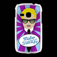 Coque Samsung Galaxy Young Mister Swag Blond