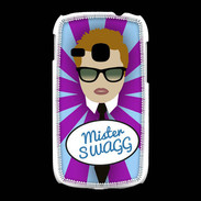 Coque Samsung Galaxy Young Mister Swag Roux