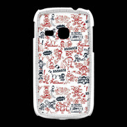 Coque Samsung Galaxy Young Adishatz All Over Rugby YM