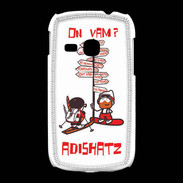Coque Samsung Galaxy Young Adishatz Check Hiver G