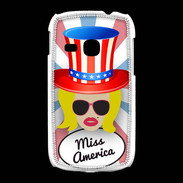 Coque Samsung Galaxy Young Miss USA Blonde