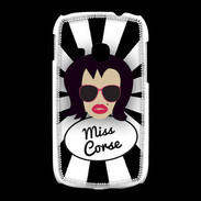 Coque Samsung Galaxy Young Miss Corse Brune