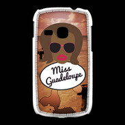 Coque Samsung Galaxy Young Miss Guadeloupe Black