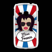 Coque Samsung Galaxy Young Miss France Brune