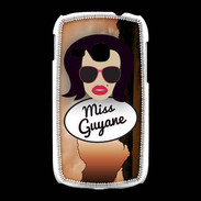 Coque Samsung Galaxy Young Miss Guyane Brune