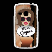 Coque Samsung Galaxy Young Miss Guyane Chatain