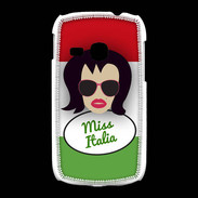 Coque Samsung Galaxy Young Miss Italie Brune