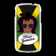 Coque Samsung Galaxy Young Miss Jamaica Black