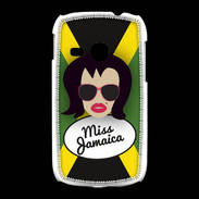 Coque Samsung Galaxy Young Miss Jamaica Brune