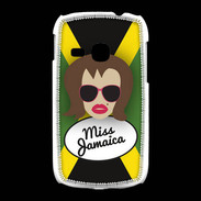 Coque Samsung Galaxy Young Miss Jamaica Chatain