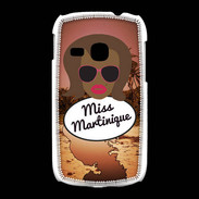 Coque Samsung Galaxy Young Miss Martinique Black