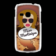 Coque Samsung Galaxy Young Miss Martinique Rousse