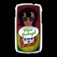 Coque Samsung Galaxy Young Miss Portugal Black