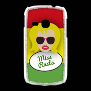 Coque Samsung Galaxy Young Miss Rasta Blonde
