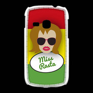 Coque Samsung Galaxy Young Miss Rasta Rousse