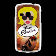 Coque Samsung Galaxy Young Miss Réunion Blonde
