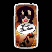 Coque Samsung Galaxy Young Miss Réunion Brune