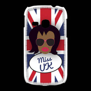 Coque Samsung Galaxy Young Miss UK Black