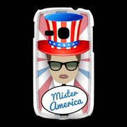 Coque Samsung Galaxy Young Mister América Chatain