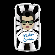 Coque Samsung Galaxy Young Mister Corse Brun