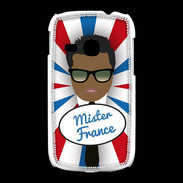 Coque Samsung Galaxy Young Mister France Black