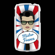 Coque Samsung Galaxy Young Mister France Brun