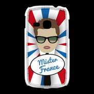 Coque Samsung Galaxy Young Mister France Chatain