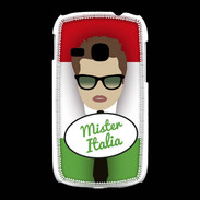 Coque Samsung Galaxy Young Mister Italie Chatain