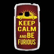 Coque Samsung Galaxy Young Keep Calm and Be Furious Rouge