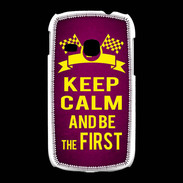 Coque Samsung Galaxy Young Keep Calm and Be the First Rose