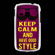Coque Samsung Galaxy Young Keep Calm and Have a good Style Rose