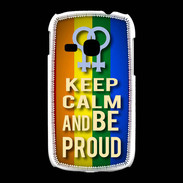 Coque Samsung Galaxy Young Keep Calm and Be proud Women Gay